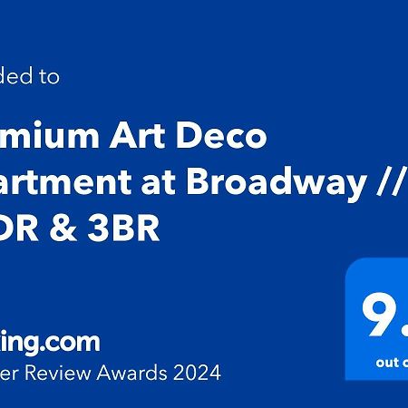 Premium Art Deco Apartment At Broadway // 4Bdr & 3Br ブダペスト エクステリア 写真