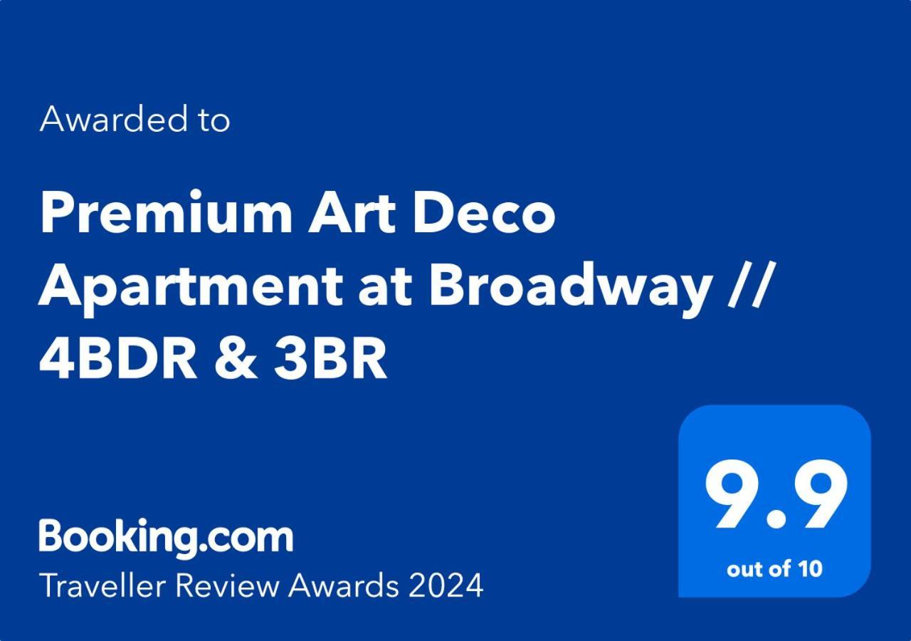 Premium Art Deco Apartment At Broadway // 4Bdr & 3Br ブダペスト エクステリア 写真